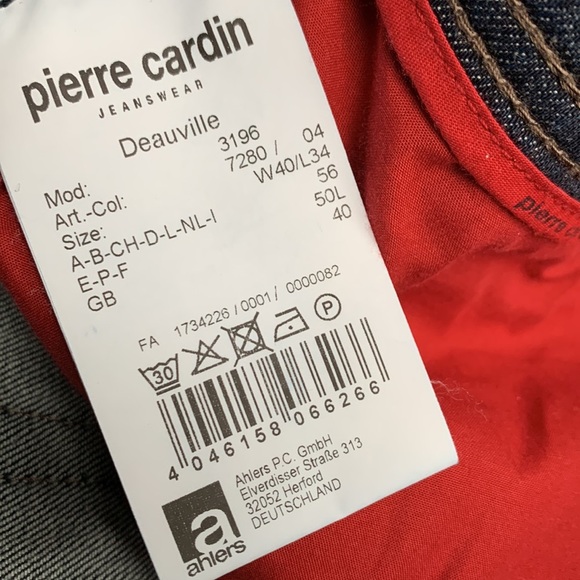 💥 PIERRE CARDIN Straight Leg Jeans - Picture 7 of 8